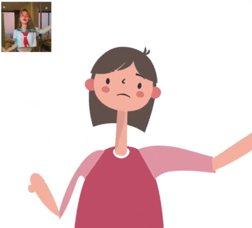 Realtime Cartoon Animation From Tiktok