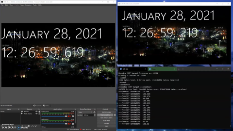 SRT (Secure Reliable Transport) Latency (End-to-End)